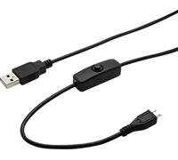 Joy-it K-1470 Câble d'alimentation Raspberry Pi, Arduino, BBC micro:bit [1x USB 2.0 type A mâle - 1x USB 2.0 mâle Micro-B] 1.50