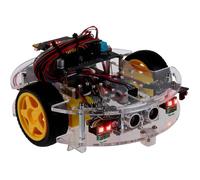JOY-IT Kit robot éducatif Micro:Bit JoyCar MB-Joy-Car à monter - suivi de ligne ultrasons IR Bluetooth