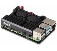 Joy-It Raspberry 4 Alu Armor Case Block Active + Fan Case Boîtier Raspberry Pi