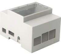 Joy-it rb-case+07 Boîtier pour ordinateur monocarte Convient pour (kits de développement): Raspberry Pi® pour montage sur rail