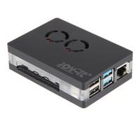 Joy-IT Boîtier pour ordinateur monocarte RB-CaseP4+03 pour Raspberry Pi® avec refroidisseur