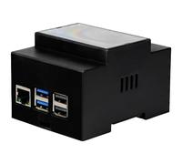 Joy-it RB-CaseP5-07B Boîtier pour ordinateur monocarte pour montage sur rail