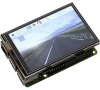 Joy-it RB-Display Kit 3.5 Module écran tactile 8.9 cm (3.5 pouces) 480 x 320 Pixel Convient pour (kits de développement): Raspberry Pi® avec boîtier, avec