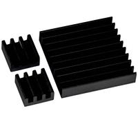 Joy-it RB-heatsink-B Set refroidisseur Convient pour (kits de développement): Raspberry Pi®, Banana Pi, ASUS Tinker Board, Radxa