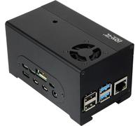 Joy-it USV PC Raspberry Pi® 4 B 4 GB 4 x 1.5 GHz avec boîtier, avec alimentation, avec câble HDMI, avec Noobs OS, avec