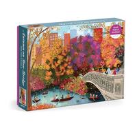 Joy Laforme Autumn on Bow Bridge 1000 Piece Puzzle