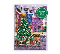 Galison Carte-puzzle Joy Laforme Noël carrée