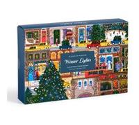 Joy Laforme Winter Lights 12 Days of Puzzles Holiday Countdown by Galison Galison (Auteur)