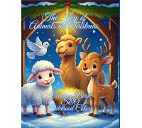 Joy of Animals at Christmas Coloring Book S&O Colors of Childhood: Enchanted children's animal coloring book