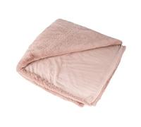 Joy - plaid - 150x200cm - en fausse fourrure - Rose