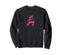 Joy the Queen / Couronne rose et nom pour femme appelée Joy Sweatshirt