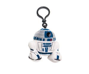 Joy Toy - 1500163 - Porte-clés en peluche - Star Wars R2-D2 - 8 cm