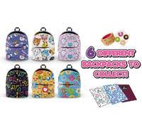 Joy toy - 37962 -Bagz4Fashion Mini 5 Articles de Papeterie differents a l'interieur du Sac a Dos 7 x 5 x 10 cm Multicolore,