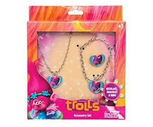 Joy Toy - 65176 - Jeu De Bijoux Trolls Poppy 15x3x18cm