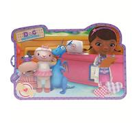 Joy Toy 748921 Doc McStuffins Set de Table de Lentille PVC Multicolore 30 x 25 cm