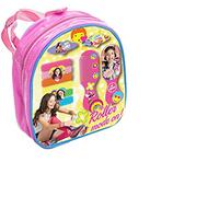 Joy Toy 93758 - Soy Luna Set de Bijoux Cheveux dans Le Sac à Dos : Support 6 zöpfchen, 2 Barrettes Cheveux, Peigne et Miroir, Multicolore