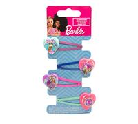 Joy Toy Barbie 4 pinces à cheveux sur carte arrière 5 x 15 cm