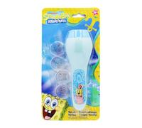 Joy Toy - Bob l'éponge Squarepants : Lampe de Poche à Projection avec 4 Motifs - Bleu, Jaune, dans Coffret Cadeau 13 x 5,5 x 25 cm