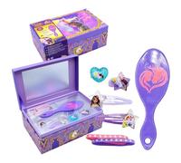 Joy Toy - Boîte à Bijoux avec Accessoires - Unicorn Academy - 2 Pinces à Cheveux, 1 Anneau, 1 Porte-Tresses, 1 Bracelet, 1 Brosse à Cheveux