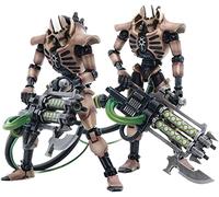 Joy Toy (CN) Warhammer Lot de 2 Figurines 1/18 Necrons Dynastie Szarekhan Immortel avec Gauss Blaster 11 cm