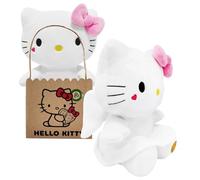 Joy Toy - Hello Kitty Ange Peluche 24 cm avec Sac à Main en Carton
