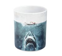 Joy Toy Jaws Tasse en céramique Le requin blanc, multicolore, 1 pièce (1 pièce)