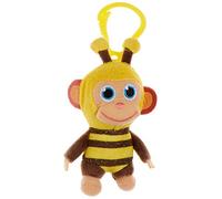 Joy Toy Joytoy Wonderpark 31053 Peluche à Clipser Motif Abeille Multicolore 8 cm