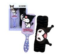 Joy Toy Kuromi Set brosse et bandeau en peluche dans un emballage cadeau