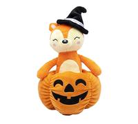 Joy Toy - Peluche Renard d'halloween 14 x 14 x 25 cm dans Une Citrouille, Multicolore