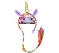 Joy Toy - Serre-tête licorne Academy Wildstar avec cheveux licorne et arc-en-ciel