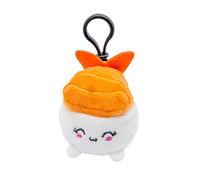 Joy Toy - Sushi Plushi Nigiri avec crevette (brodé) en Peluche Clip on 7 cm
