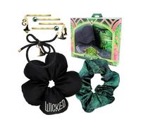 Joy Toy - Wicked Elphaba - Lot de 4 barrettes, 2 chouchous et 1 bandeau - Dans un emballage cadeau