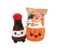 Joy Toy Yummis Together Uramaki et SOYA Lot de 2 Peluches 15 cm dans Un Sac en Peluche 21 x 21 cm