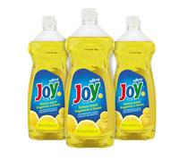 Joy Ultra Dish Soap Liquid - Savon vaisselle ultra force - grand savon vaisselle - parfum frais de citron - 30 fl. Oz - (pack de 3)