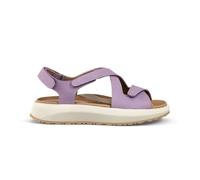 JOYA Jenny Light Purple Sandales confortables en cuir nubuck souple avec sangles réglables et technologie de semelle qui protège les articulations - Violet clair, Violet clair, 36 EU