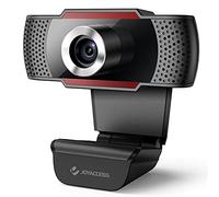 JOYACCESS Webcam 1080P avec Microphone, 105° Grand Angle Pro Webcam pour PC, Correction Automatique de la Lumière, Caméra Web USB Plug et Play, pour Zoom/Skype/Teams, conférence et appels vidéo