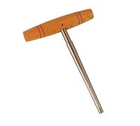 Joyance Alésoir de trou de cheville de guitare avec poignée en T en bois massif, outil de coupe de précision