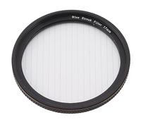 Joyance Blue Streak Filtre à effets spéciaux, filtre d'objectif en verre optique de 55 mm pour prise de vue de nuit, effet stries bleues, accory multifonction pour appareil photo