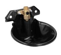 Joyance Bol d'eau de Chèvre Bol d'eau Automatique de Mouton Abreuvoir de Chèvre en Acier Distributeur de Bol d'eau d'alimentation de Ferme avec Valve en Cuivre pour Le Bétail