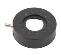 Joyance Diaphragme d'ouverture réglable, diaphragme Iris manuel réglable en aluminium de 0,5 à 15 mm avec 12 lames pour microscopie d'appareil photo et applications optiques