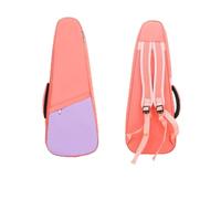Joyance Sac pour ukulélé de 58,4 cm, sac à dos réglable avec rembourrage épais en coton, style simple, design coloré, convient pour ukulélé soprano et petite guitare, multicolore, 60_x_180_cm