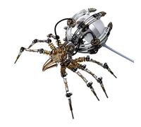 JOYARCH Lampe de bureau en forme d'araignée 3D, 512 pièces à faire soi-même, puzzle en métal, décoration d'intérieur, décoration de table pour adultes et adolescents