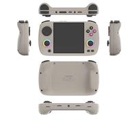 JOYARCH RG CubeXX Console de jeu portable rétro, écran IPS de 10 cm, système Linux, haut-parleurs HiFi intégrés, joystick RVB, console de jeu vidéo (pas de jeu)