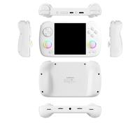 JOYARCH RG CubeXX Console de jeu portable rétro, écran IPS de 10 cm, système Linux, haut-parleurs HiFi intégrés, joystick RVB, console de jeu vidéo (pas de jeu)