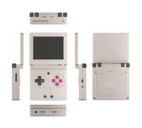 JOYARCH RG35XX SP Mini console de jeu portable rétro avec écran IPS 640 x 480 3,5" Système Linux intégré et plus de 16 000 jeux (256 G/gris)