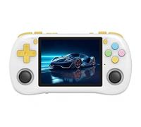 JOYARCH X35H Console de jeu rétro avec écran IPS de 3,5" horizontal, lecteur de jeux d'arcade vidéo avec système Linux et batterie 3000 mAh 64G