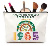 Joybble Cadeaux d'anniversaire pour femmes, décorations d'anniversaire, 1965, Trousse de beauté