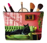 Joybble Trousse de maquillage, trousse de maquillage chat pour femmes et filles (06)