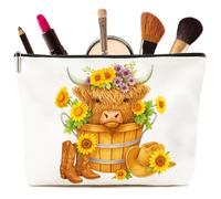 Joybble Trousse de maquillage, trousse de maquillage chat pour femmes et filles (bétail)