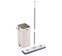 JOYBOS Balai à Main avec essoreur et Coussinets en Microfibre